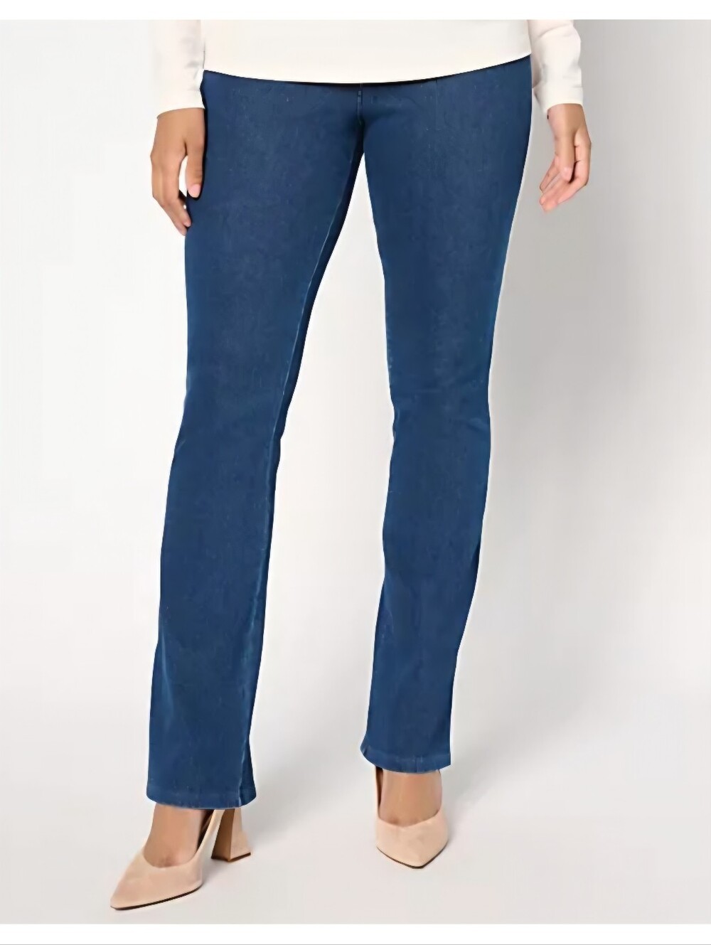 Women in Control Stretch Blu-Tec Boot Cut Slimming Denim Jeans, XLT, NWT